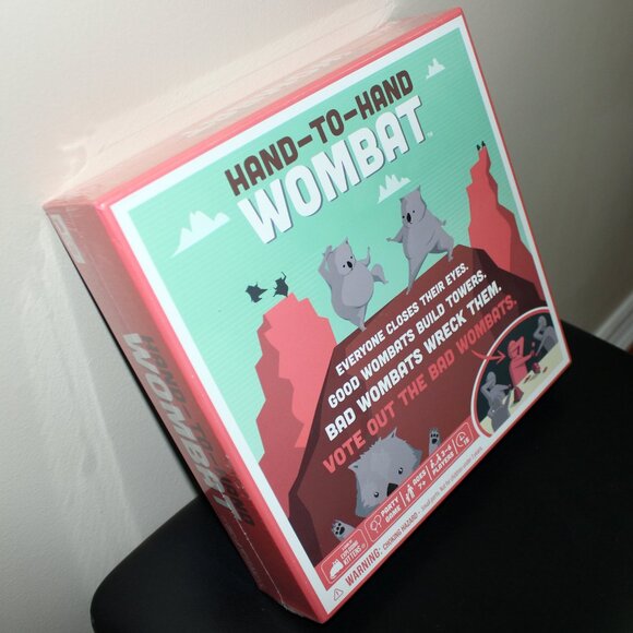 3/$77❤️new sealed HAND-TO-HAND WOMBAT game Exploding Kittens party fun teamwork - Picture 3 of 16
